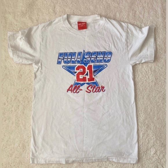 Tops - NelkBoys Fullsend All-Star Tee Size Small